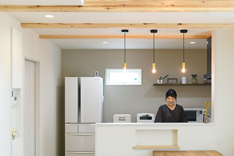 北九州でコストパフォーマンスを考えた家づくりをするイーホーム,キッチンイメージ