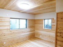 北九州市門司区「無垢材をふんだんに使った木の家」