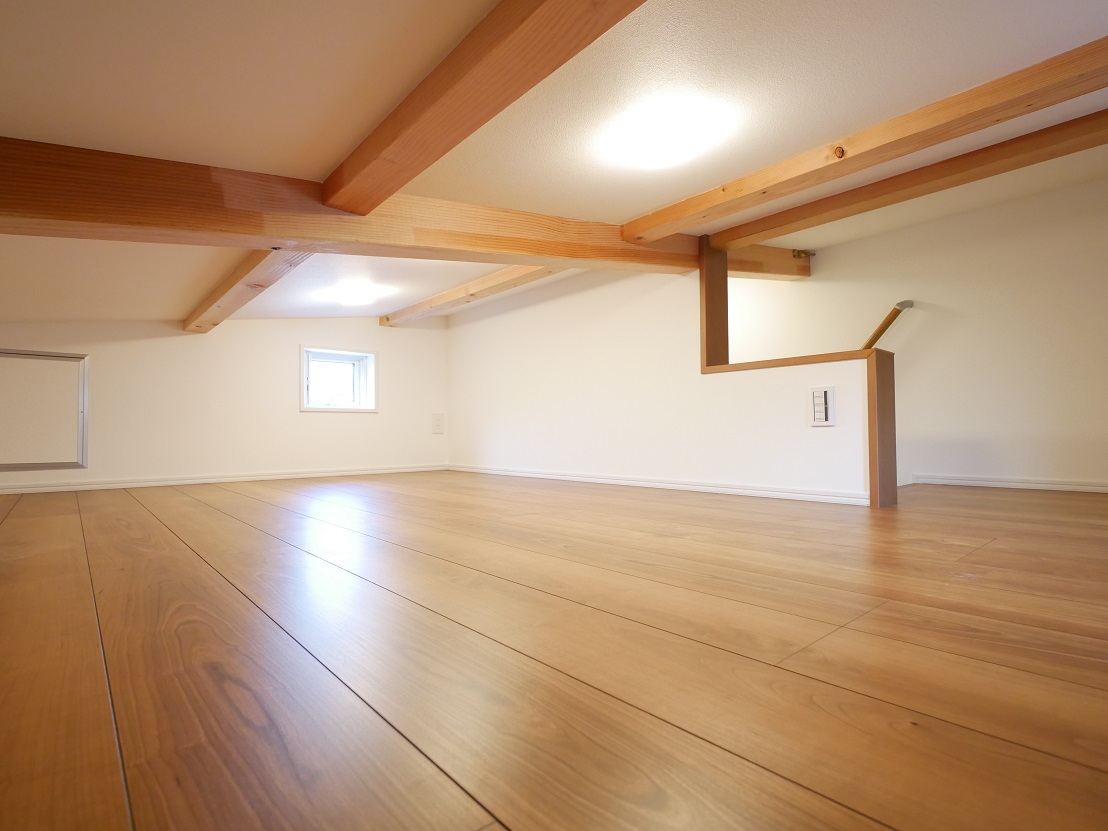 24坪の家に必須なロフト収納|北九州のイーホーム