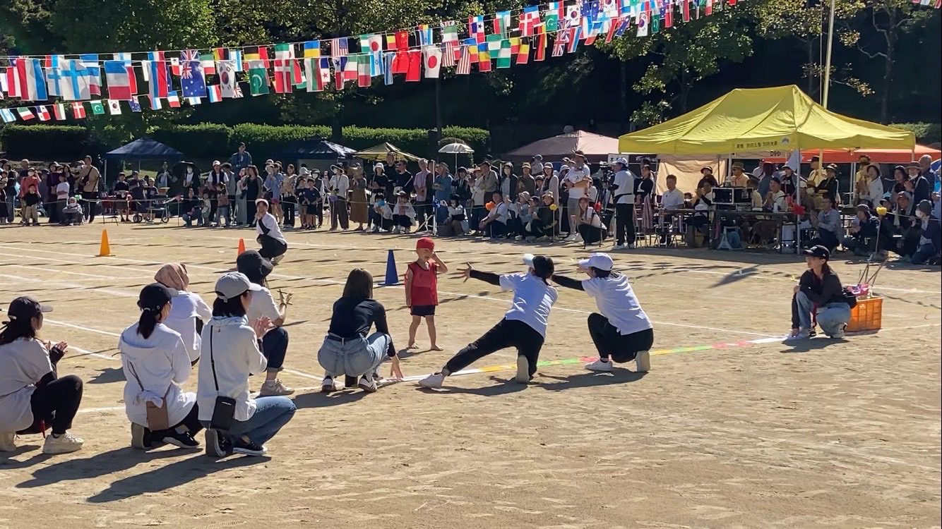 初めての大運動会