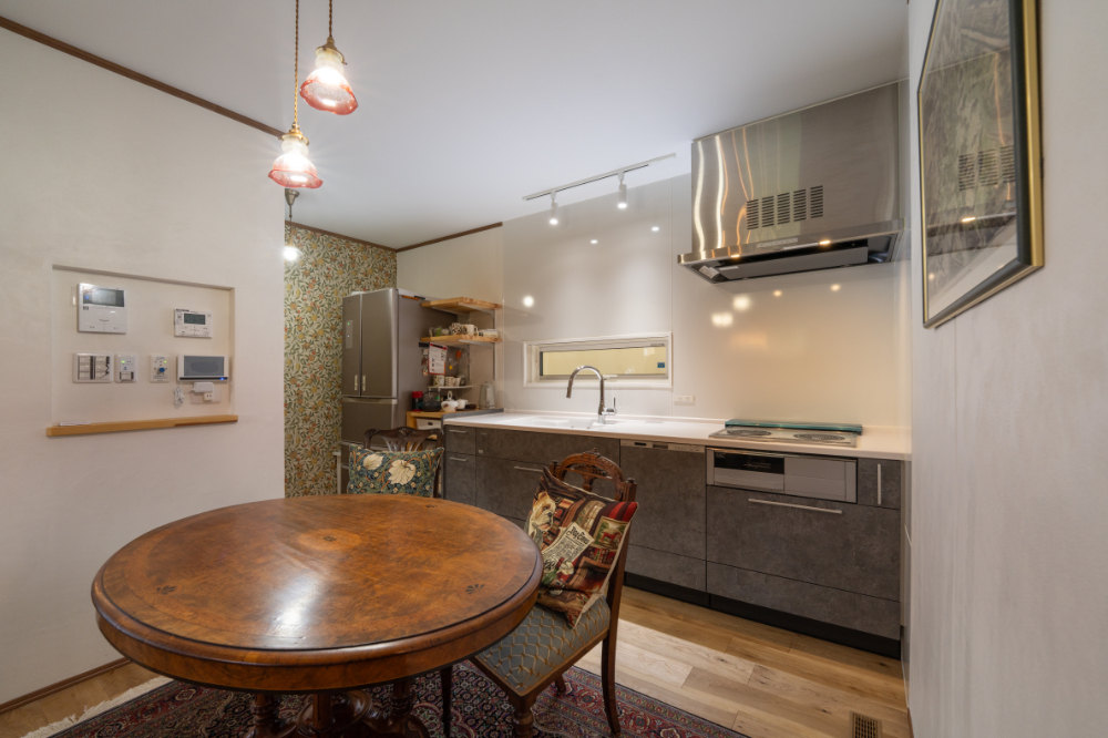 北九州市八幡東区「50代夫婦が暮らす平屋の終の棲家」ダイニングキッチン