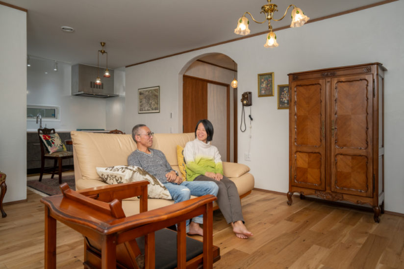 北九州市八幡東区「50代夫婦が暮らす平屋の終の棲家」