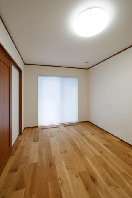 北九州市八幡東区「50代夫婦が暮らす平屋の終の棲家」同居用の洋室