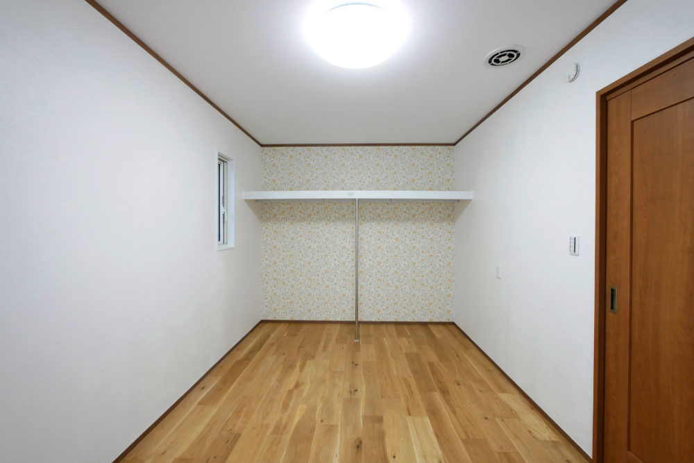 北九州市八幡東区「50代夫婦が暮らす平屋の終の棲家」お母さまと同居を見据えた居室