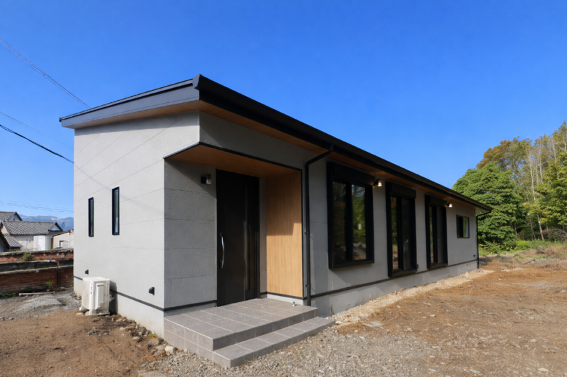 田川市「障子をアップサイクルしたナチュラルな平屋」