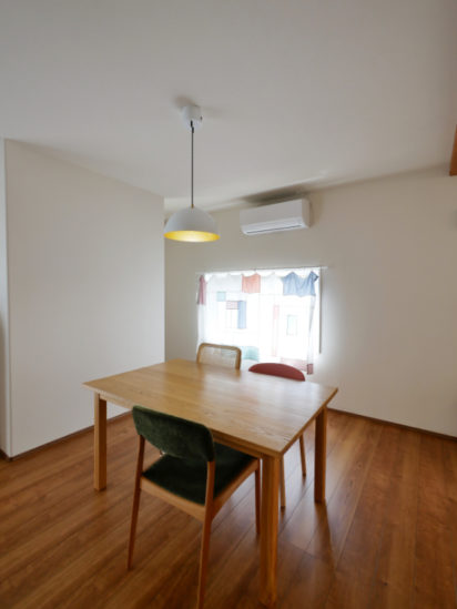 北九州市小倉南区「築48年断熱性能向上リノベ～家事動線が整うカフェ併設住宅～」