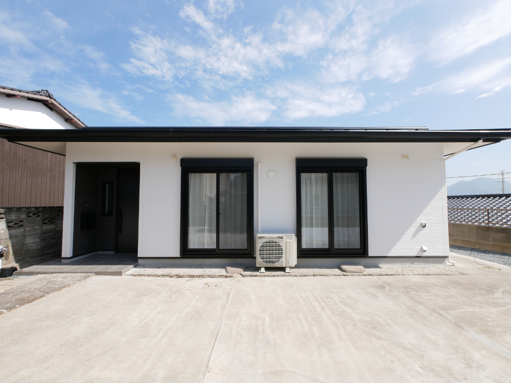 北九州市小倉南区「築53年平屋リノベ|断熱性能向上×シンプル動線で叶える夫婦二人暮らし」外観写真