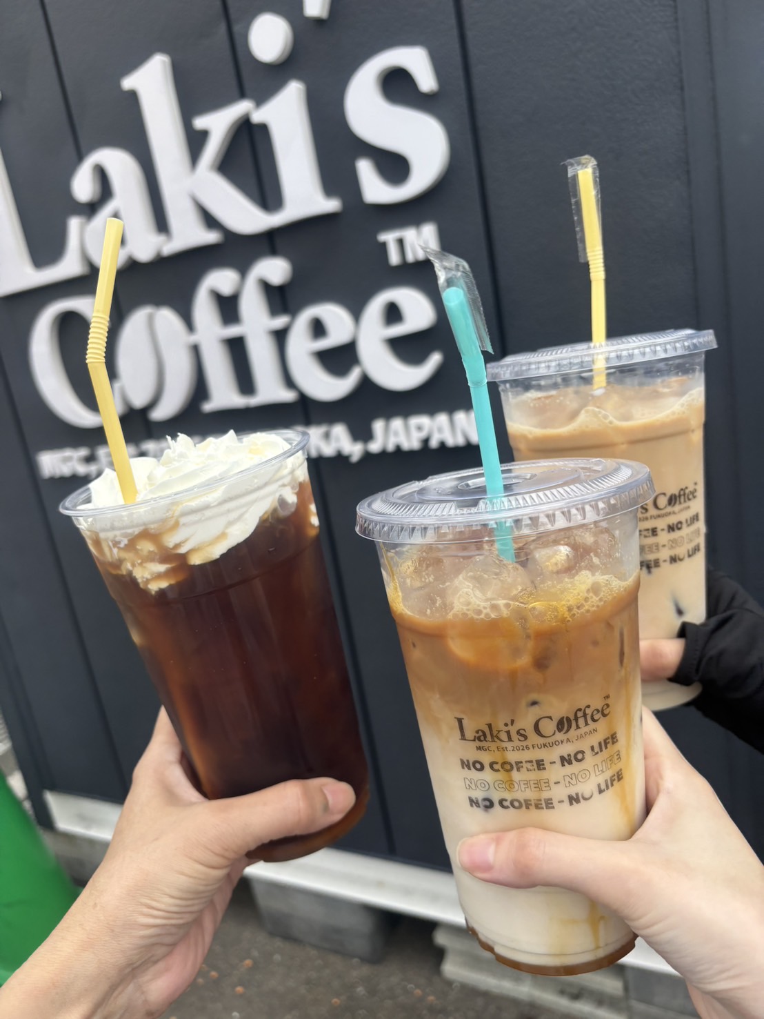 オープンしたてのコーヒー屋さん